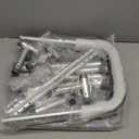 Loyoda Toilet Seat Risers for Seniors, Raised Toilet Seat with Padded Handles & Seat, 400 LBS Raised Toilet Seat with Adjustable Height & Width for Pregnant, Disabled, Handicapped,(Gray)