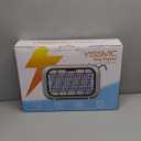 YISSVIC 20W Indoor Bug Zapper Electric Fruit Fly Traps for Indoors Mosquito Zapper Electric Fly Zapper Moth Gnat Insect Killer for Home Office Garage Kitchen Dining Living Room (Black)