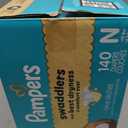 Pampers Swaddlers Diapers, Size 0 (up to 10 lbs), 140 Count, Absorbent, Keeps Baby Dry and Comfortable, Skin Safe Disposable Baby Diaper 
