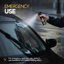 2 x Car Ceramic Glass Coating Spray,Automotive Windshield Rain Repellant Glass Polish Protect, Long-Lasting Quick Dry Coat (3.38 fl oz +Towel)