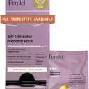 Perelel 3rd Trimester Prenatal Pack, Multivitamin with Magnesium, Omega 3, Probiotics & Calcium, Nutritional Support for Third Trimester Wellness, Soy & Gluten Free, Non GMO, 30 Daily Pill Packs, Best By: 02/2027