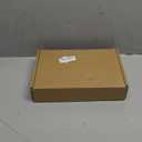 ELLDOO Perfume Mirror Tray Vanity Makeup Hollow-Carved Jewelry Organizer Glass Metal Trinket Storage Tray Home Decor Organizer for Dresser Bathroom Countertop, Silver, Medium Size (11.8" x 7.9" x 2")