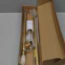 Closet Rods For Hanging Clothes, 17-40 Inch Adjustable Closet Rod, Stainless Steel Heavy Duty Closet Hanging Rod-Gold