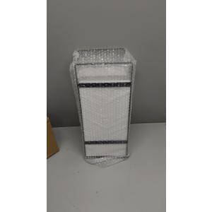 2-Tier Wooden Counter Shelf with Drawer, Vanity Tray for Organization and Decor, Countertop Organizer for Bathroom and Kitchen (White)