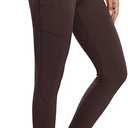 baleaf Women's Fleece Lined Leggings Water Resistant Thermal Winter Warm Tights High Waisted with Pockets Running Gear, Size M
