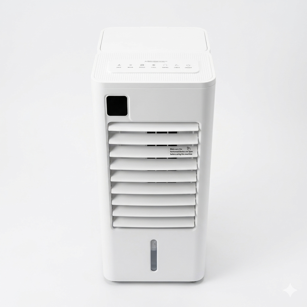 Leak-Proof Design 6kg Gross Weight Purifying Humidifying Panel Control Air Cooler