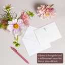 Beautiful Blank Cards and Envelopes, Set of 10 - Gorgeous Greeting Cards Can be used as Thank You Cards with Envelopes, Blank Cards for Personalized Notes & All Occasions incl. Weddings, Birthday Cards, Business & Baby Showers - Thanks!