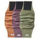 Washable Male Dog Diapers Reusable, Premium Dog Belly Bands for Male Dogs Medium, Pack of 3, High Absorbing Male Dog Pee Wraps for Doggie in Incontinence or Excitable Urination and Training(M)