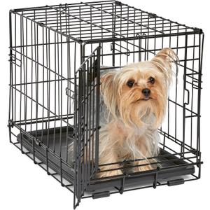 MidWest 18-Inch Single Door iCrate, for Tiny Breeds, Up to 10 lbs