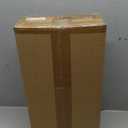 Dual Monitor Stand with Built-in Power Outlet, Vertical Stack Freestanding Monitor Mount for 13-32 inch Flat Curved Computer Screen, Metal Base, Height Adjustable, Max VESA 100x100mm