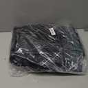 Foldable Rolling Bag, Portable Small Shopping Cart with Wheels, Collapsible Shopping Tote with Stylish Pattern for Market & Grocery RunsGift for Women & Seniors, Expandable L, Black