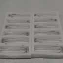 JMIATRY Glass Cylinder Bud Vases Set of 12, Clear Cylinder Vases for Centerpieces Diameter 2 Inch, Height 8 Inch Tall Glass Flower Bud Vase in Bulk for Home Party Decoration