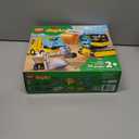 LEGO DUPLO Town Truck & Tracked Excavator Construction Vehicle 10931 Toy for Toddlers 2-4 Years Old Girls & Boys, Fine Motor Skills Development and Learning Toy