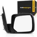 For Honda Pilot 2009 2010 2011 Door Mirror Passenger Side | Power | Heated | Textured | Replacement For 76208SZAA11ZA | HO1321248