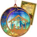 3 x Christmas Nativity Ornament 2026 - Christian Christmas Ornaments - Religious Christmas Ornaments - Christmas Ornaments - Christian Christmas Decor - Christmas Decoration