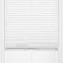 DEZ FURNISHINGS Cordless 1" Light Filtering Cellular Shade, 72" W x 48" H, White