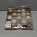 Sea Team 25-Pack Flocked Velvet Christmas Tree Ball Ornaments Set, Decorative Hanging Baubles, Shatterproof Plastic Decorations for Xmas Tree, Wreath, Garland, 60mm/2.36 Inches, Baking Time