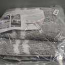 PURRUGS Bathroom Rug Non-Slip Machine Washable 30" x 46", Super Absorbent and Quick Dry Shaggy Microfiber Bath Mat, Extra Soft and Plush Bath Rug for Bathtub, Shower, and Sink, Light Grey