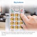 AT&T EL51203 DECT 6.0 2-Handset Cordless Phone with Full-Duplex Speakerphone, Backlit Display & Lighted Keypad, Caller ID/Call Waiting, Intercom, ECO Mode