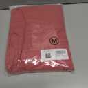 AlvaQ Women Summer Dresses Sleeveless Smocked Midi Dress High Waist Casual Tiered A Line Sundress with Pockets (Pink, M)