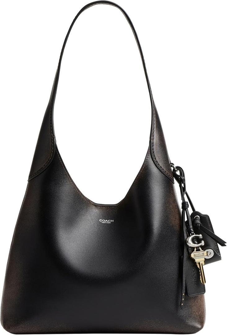 Coach Brooklyn Shoulder Bag 28 (One Size, Lh/Black Brown)