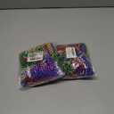 2 x Mardi Gras Beads, 24PCS Metallic Colorful Bead Necklace Party Favors, 6 Kinds of 33" Beaded Necklace Costume Women Men Stuff, Festival Parade Throw Accessories for Wedding Birthday Celebrations