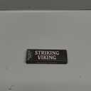 Striking Viking Folding Wooden Comb for Men - Sandalwood Switchblade Beard Comb for Grooming and Styling - Use Dry or With Oils & Balms