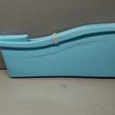 G Ganen Plastic Foldable Bathtub for Shower Portable Ice Bath Tub Blue 30Inch