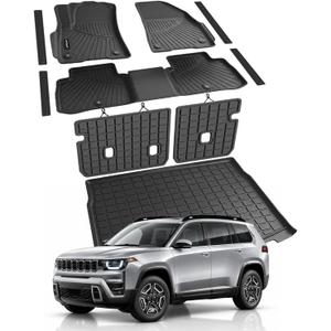 Floor Mats for Jeep Cherokee Hybrid 2026 & for Wagoneer S 2025-2026