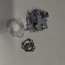 Podoy P3314 PP4218A Carburetor Rebuild Kit for Poulan Pro Chainsaw P3416 P3816 PP4218 PR4218 P4018, Compatible with 35cc 42cc Craftsman Chainsaw, Replace Walbro WT Carb, Includes Fuel Line