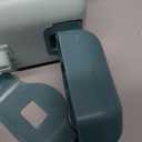 Automatic Gravity Pet Feeder Water Dispenser with Adjustable Hanging Hook - Large Capacity for Small/Medium Animals (Guinea Pigs, Cats, Rabbits, Hedgehogs, Ferrets) (Blue) (35oz)