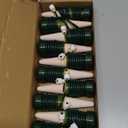 BYDOLL Plant Self-Watering Stakes Automatic Dripper Watering Spikes for Indoor Outdoor Bonsai, Houseplant Insert Devices for Vacation Garden use, Drip Irrigation System for Plant（10 Pack