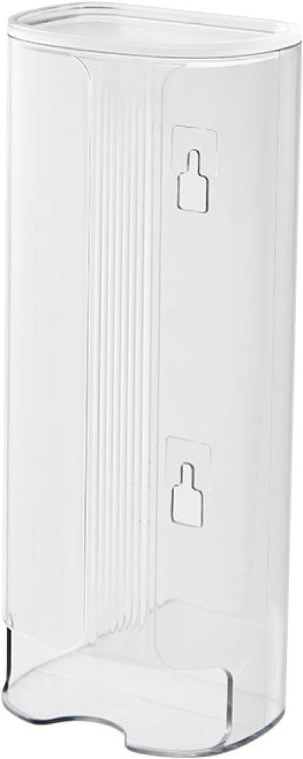 Household wall-mounted organizer box (2 pieces) (Transparency (entering two))