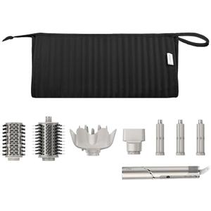 Lexeeco Dy son Air wrap Travel Case Hair Tools Travel Bag for Shark Flexstyle Carrying Case Portable Shark Hair Dryer Revlon Flat Curling Iron Organizer (Black)