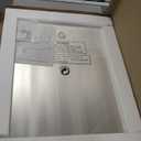 24x30 Inch Black Matte Framed Bathroom Mirror for Wall, Rounded Corner Rectangle Vanity Mirror, Tempered Glass, Anti-Rust, Shatterproof (Horizontal/Vertical)