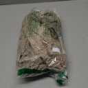 2-Piece Stretch Ottoman Covers  Rectangle Slipcovers for Folding Storage Stools, Non-Slip Elastic Bottom, Soft Fabric Furniture Protectors (Khaki, Large)