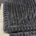 Couch Cover for Dogs Washable, Fuzzy Pet Couch Covers for 3 Cushion Sofa Pet Friendly, Non Slip Sofa Cover (Blue-Grey, 27.6" x 70.9"/70 x 180cm)