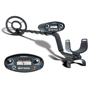 Bounty Hunter TK4 Tracker IV Metal Detector  All-Terrain Gold, Silver, Coin & Relic Finder with 8" Waterproof Coil, 3 Detection Modes  for Adults & Kids  Made in USA
