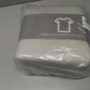 ROYALE LINENS Soft Tees Luxury Cotton Modal Jersey Knit Sheet Set, Silver, Queen