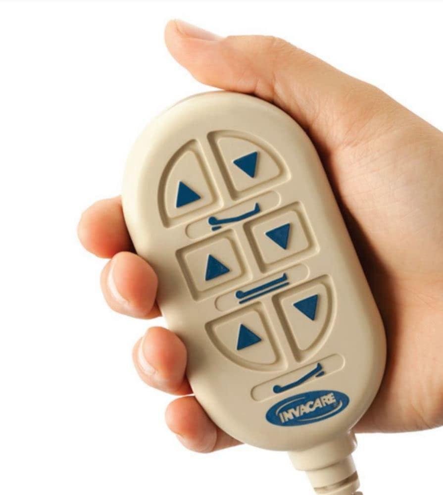 Invacare 1115290 Hospital Bed Controller, Replacement Handheld Pendant Remote for Electric Beds