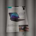 ESR iPad Air 13 Inch Case Keyboard (M3/M2, 2025/2024), Easy-Set Magnetic Stand, Portrait/Landscape Mode, Removable Case with Multi-Touch Trackpad, Rebound 360 Series, Black