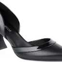 JENN ARDOR Women's Pumps Low Heels Pointed Closed Toe Kitten Dress Shoes for Women Comfortable Stiletto Heeled Sandals Classic Wedding Party D'Orsay Work Pumps (9.5)