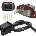 cciyu HVAC Blower Motor Fan Resistor for 1995-2001 for Ford Explorer,2001-2005 for Explorer Sport Trac,for Ranger,1997-2001 for Mercury Mountaineer,OE-973-411 Heater Regulator Resistor Kit RU-404