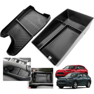 2025 2026 HRV HR-V Center Console Organizer Tray for Honda HR-V 2025 2024 2023 Console Tray Center Armrest Glove Storage Box for HRV HR-V 2026 Accessories 2024 HR-V Box, 2pcs