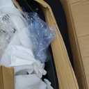 Office Chair Ergonomic Desk Chair, 330LBS Capacity, High Back Computer Chair with Lumbar Support, Flip-up Armrests Swivel Task Chairs for Long Hours Work (Large, Black)