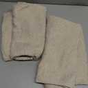 MIULEE 24x24 Inch Decorative Euro Sham Pillow Covers for Couch Bed Set of 2 Textured Boucle Neutral Throw Pillow Covers Natural Beige Ivory Accent Solid Pillowcases Sofa Living Room Home Decor