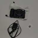 Minolta 30MP Digital Camera  2.7K Ultra HD Video, 3-inch 180 LCD Screen, Face Detection, Anti-Shake, 9 Scene Modes, Photo Burst, Panorama, CMOS Sensor, 32GB Card (Black)