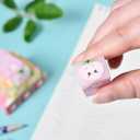 18 Pack Fruit Rabbit Jelly Erasers for Kids, Kawaii School Supplies Prize Gifts Party Favors