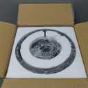 Crystal Ceiling Light Fixture, Modern Semi Flush Mount Ceiling Light,Crystal Chandelier for Kitchen Bedroom Bathroom Entryway Black (Bulb not Included)