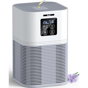 VEWIOR Air Purifiers for Home, Air Purifiers for Large Room up to 1200 sq.ft, H13 True HEPA Air Filter with Fragrance Sponge 6 Timers Quiet Air Cleaner for Pet Dander Wildfire